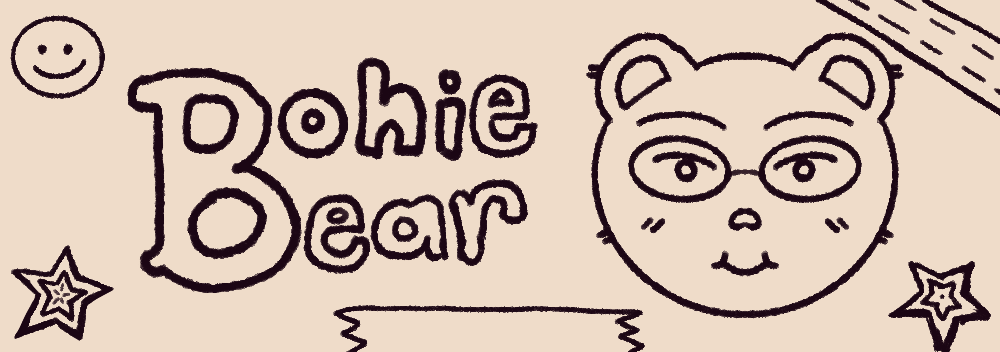 bohie bear button